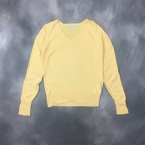 dior yellow sweater men|dior men's designer sweaters.